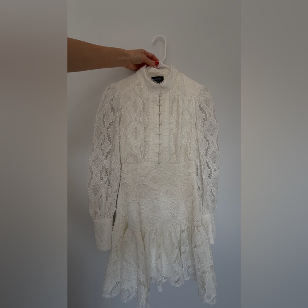 BARDOT  White Lace Mini Dress – Size XS – Like New 🤍